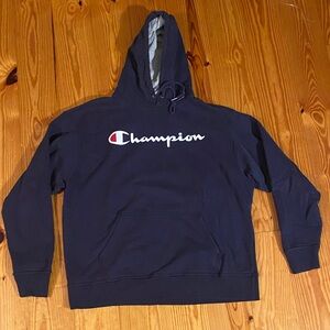 Champion Dark Blue Pullover Hoodie